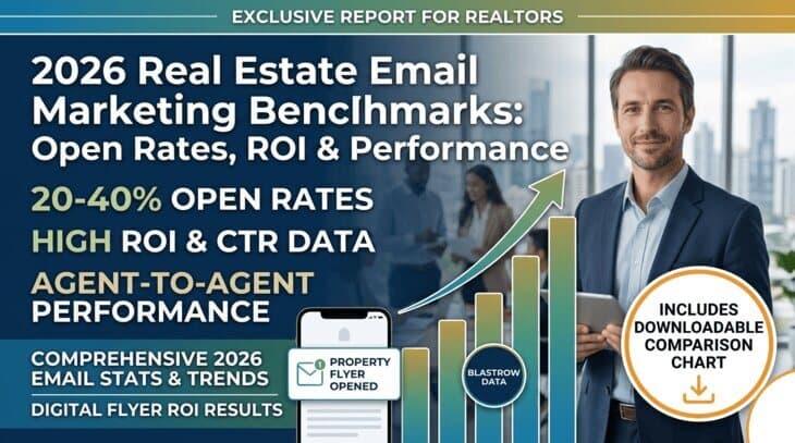 2026 Real Estate Email Marketing Benchmarks: Open Rates, ROI & Agent-to-Agent Performance Data