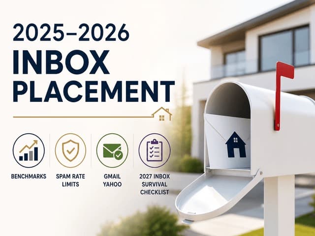 Email Deliverability for Real Estate Pros: 2026 + 2027 Guide