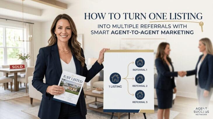 How to Turn One Listing Into Multiple Referrals with Smart Agent-to-Agent Marketing