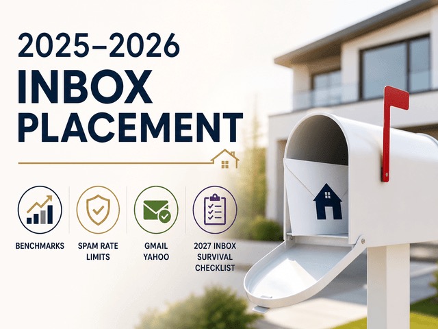 Email Deliverability for Real Estate Pros: 2026 + 2027 Guide / Blastrow