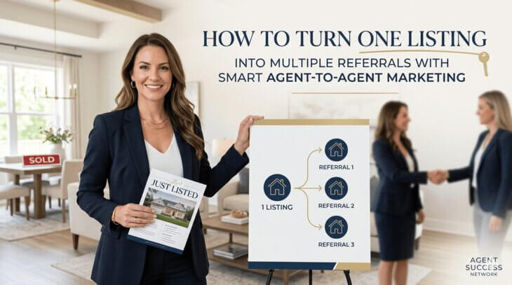How to Turn One Listing Into Multiple Referrals with Smart Agent-to-Agent Marketing / Blastrow
