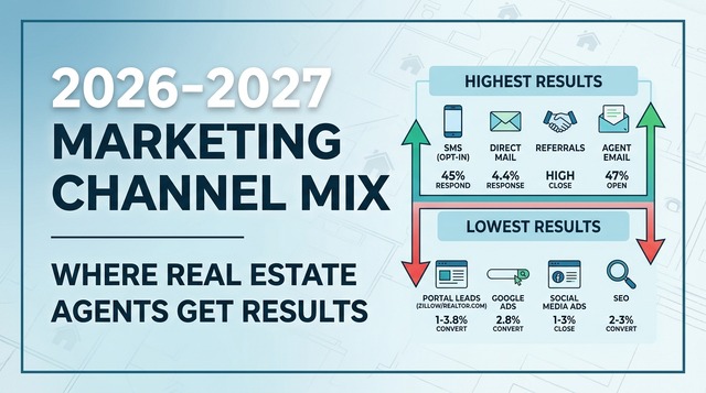 2026-2027 Real Estate Marketing Channel Mix / Blastrow
