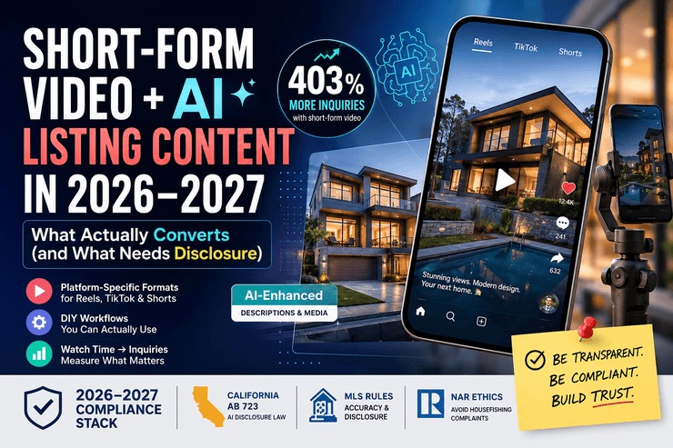 Short-Form Video + AI Listing Content in 2026-2027 / Knowledge Guide